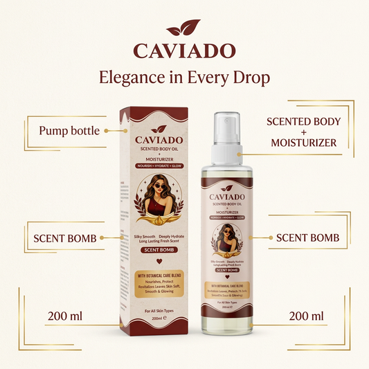 CAVIADO Scented Body Oil + Moisturizer 200 ml product details